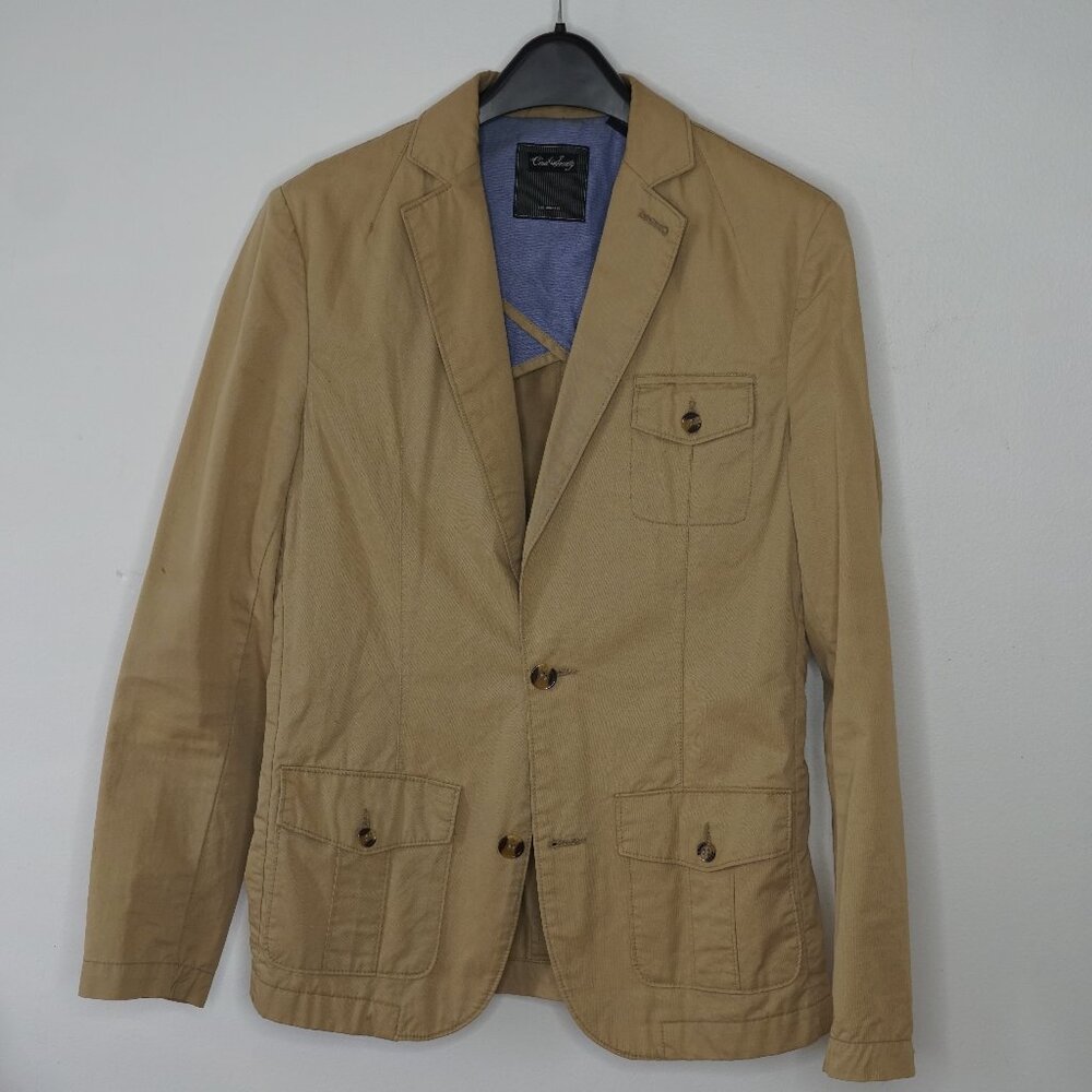 Civil Society Beige Casual Blazer - Size Small
